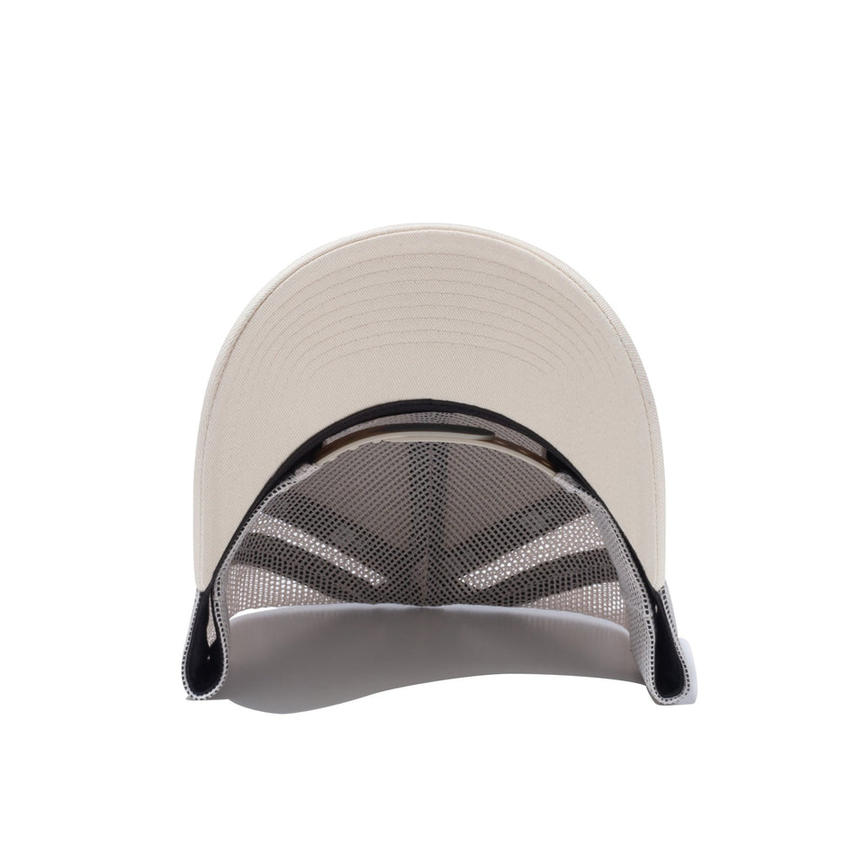 9FORTY A-Frame トラッカー Box Logo ボックスロゴ Trucker ライトクリーム - 13750974-OSFM | NEW ERA ニューエラ公式オンラインストア