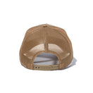9FORTY A-Frame トラッカー Box Logo ボックスロゴ Trucker カーキ - 13750975-OSFM | NEW ERA ニューエラ公式オンラインストア