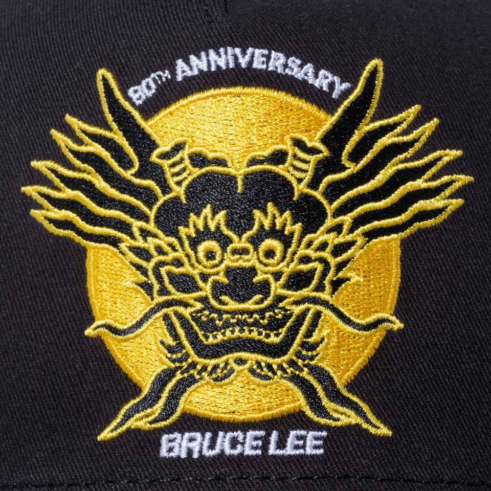 9FORTY A-Frame Bruce Lee 生誕80周年 ブルース・リー ドラゴン ブラック × スノーホワイト - 12651367-OSFM | NEW ERA ニューエラ公式オンラインストア