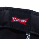 9FORTY A-Frame Budweiser バドワイザー ボウタイロゴ ブラック - 13534543-OSFM | NEW ERA ニューエラ公式オンラインストア