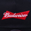 9FORTY A-Frame Budweiser バドワイザー ボウタイロゴ ブラック - 13534543-OSFM | NEW ERA ニューエラ公式オンラインストア