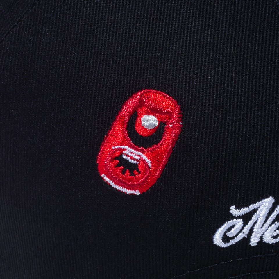 9FORTY A-Frame Budweiser バドワイザー ボウタイロゴ ブラック - 13534543-OSFM | NEW ERA ニューエラ公式オンラインストア