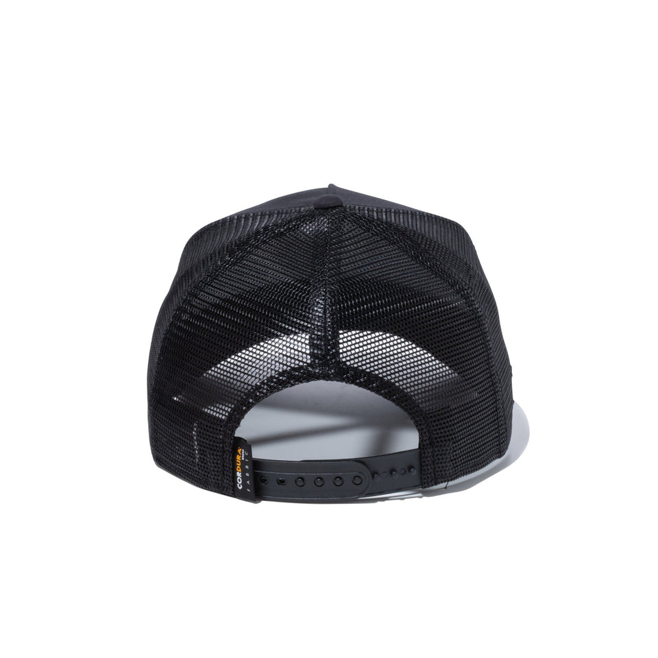 【ゴルフ】 9FORTY A-Frame トラッカー CORDURA (made with COOLMAX fabric) コーデュラ ブラック - 13517953-OSFM | NEW ERA ニューエラ公式オンラインストア