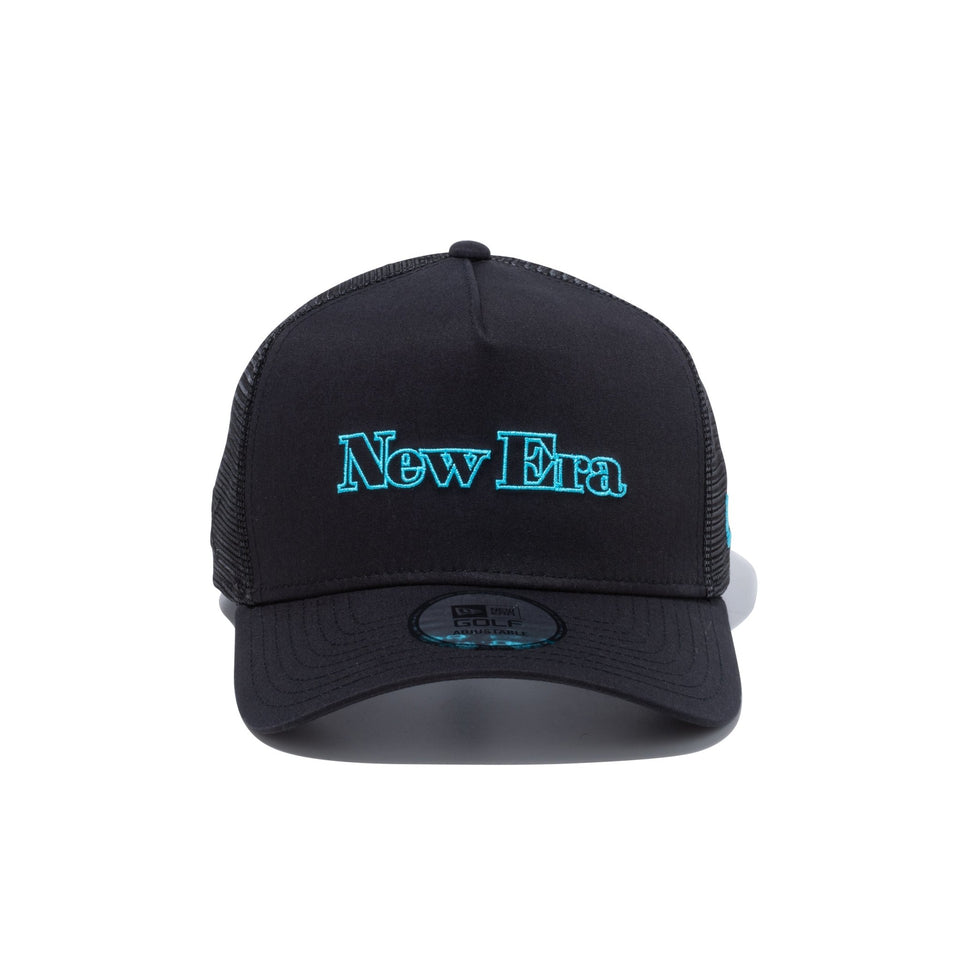 【ゴルフ】 9FORTY A-Frame トラッカー CORDURA (made with COOLMAX fabric) コーデュラ ブラック - 13517953-OSFM | NEW ERA ニューエラ公式オンラインストア