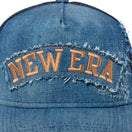 【ゴルフ】9FORTY A-Frame トラッカー Damage Denim ダメージデニム ウォッシュドデニム - 13517950-OSFM | NEW ERA ニューエラ公式オンラインストア