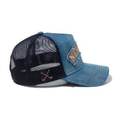 【ゴルフ】9FORTY A-Frame トラッカー Damage Denim ダメージデニム ウォッシュドデニム - 13517950-OSFM | NEW ERA ニューエラ公式オンラインストア