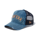 【ゴルフ】9FORTY A-Frame トラッカー Damage Denim ダメージデニム ウォッシュドデニム - 13517950-OSFM | NEW ERA ニューエラ公式オンラインストア