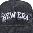 【ゴルフ】9FORTY A-Frame トラッカー Damage Denim ダメージデニム ブラック - 13517951-OSFM | NEW ERA ニューエラ公式オンラインストア