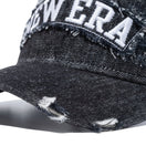 【ゴルフ】9FORTY A-Frame トラッカー Damage Denim ダメージデニム ブラック - 13517951-OSFM | NEW ERA ニューエラ公式オンラインストア