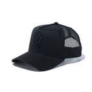 9FORTY A-Frame トラッカー Damaged Denim ニューヨーク・ヤンキース ブラック - 14109687-OSFM | NEW ERA ニューエラ公式オンラインストア