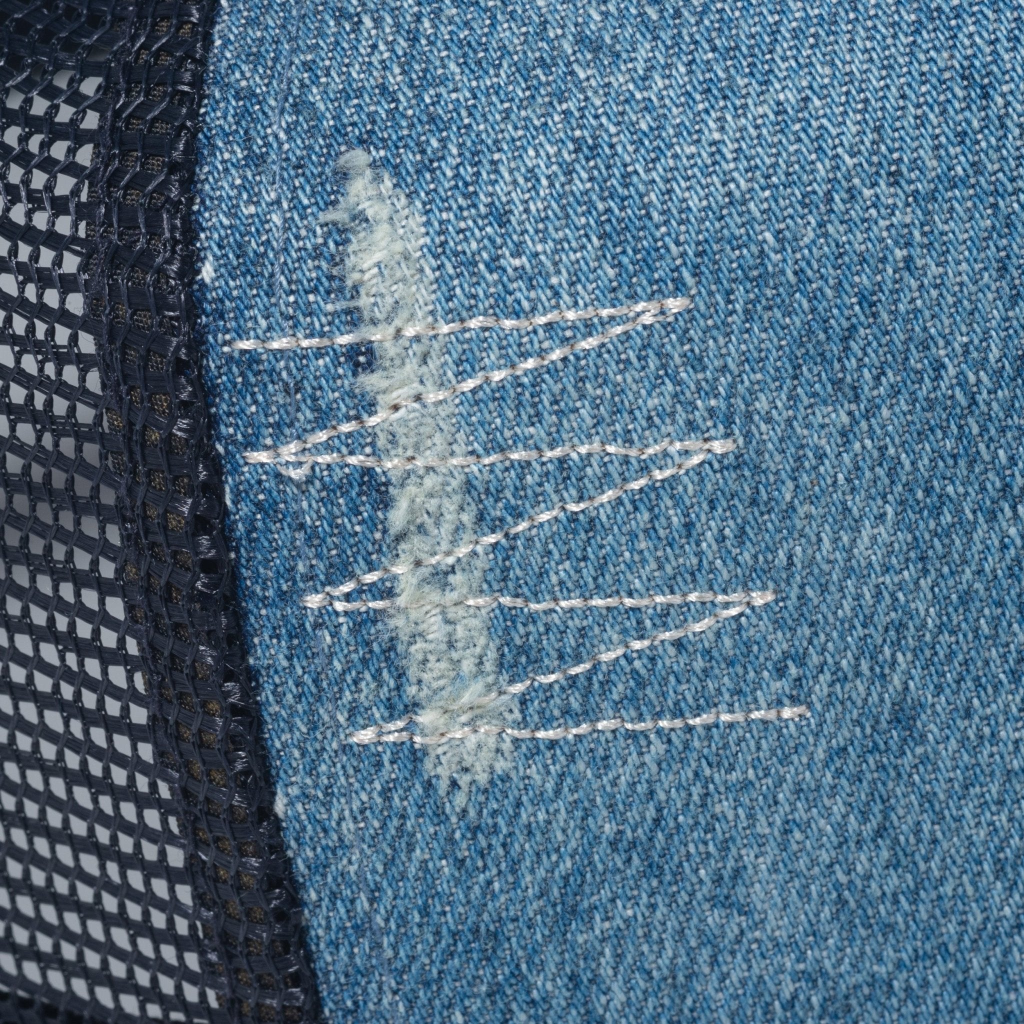 9FORTY A-Frame トラッカー Damaged Denim ロサンゼルス・ドジャース ウォッシュドデニム 2