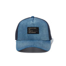 9FORTY A-Frame トラッカー Denim ウォッシュドデニム × ラベル - 13515938-OSFM | NEW ERA ニューエラ公式オンラインストア