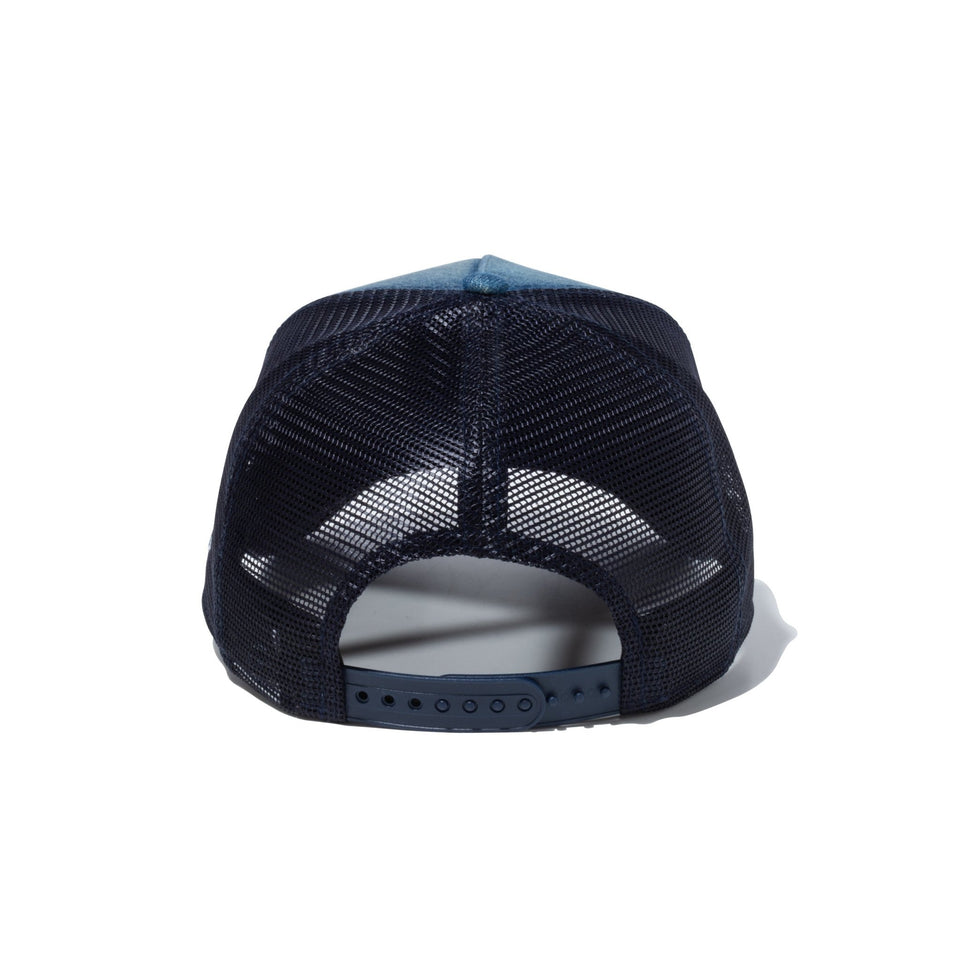9FORTY A-Frame トラッカー Denim ウォッシュドデニム × ラベル - 13515938-OSFM | NEW ERA ニューエラ公式オンラインストア