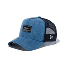 9FORTY A-Frame トラッカー Denim ウーブンパッチ ウォッシュドデニム - 14109668-OSFM | NEW ERA ニューエラ公式オンラインストア