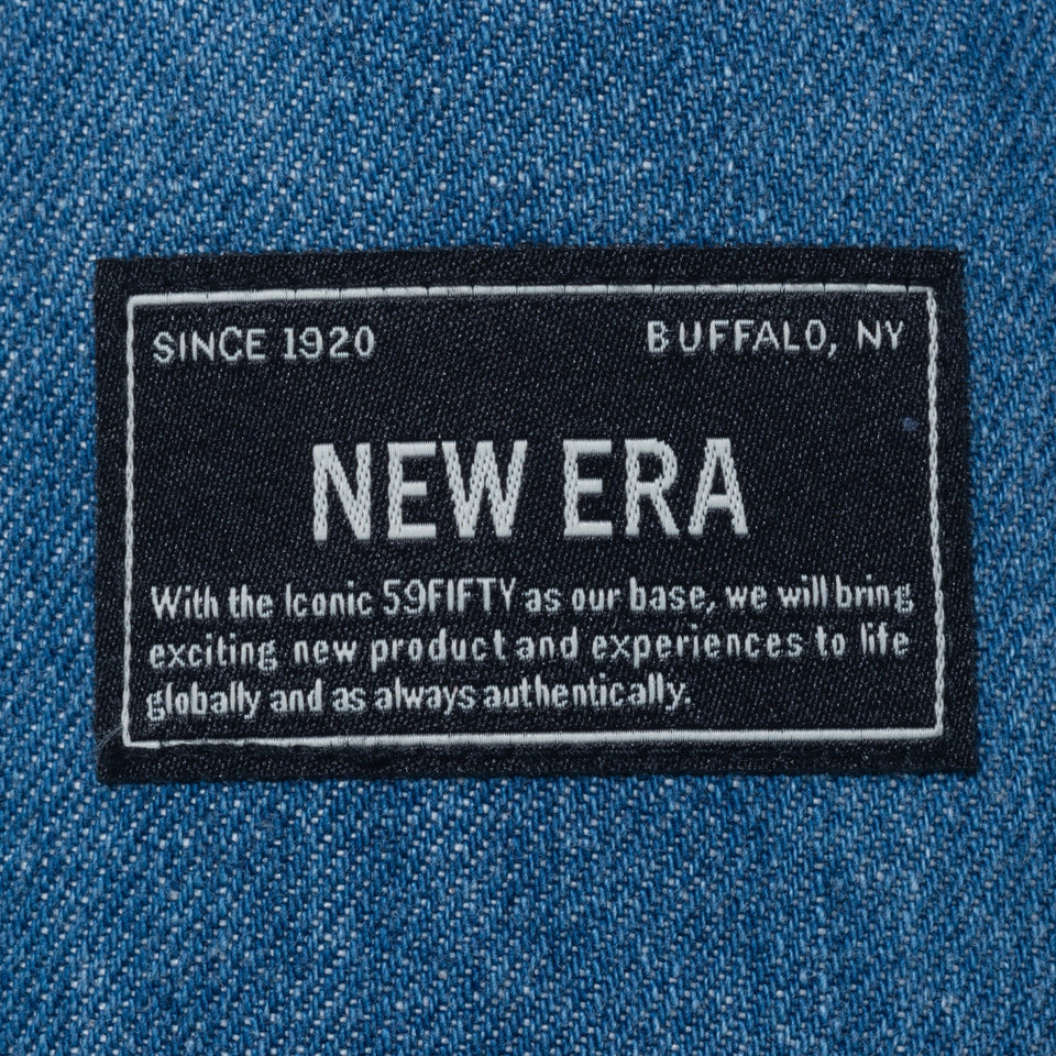 9FORTY A-Frame トラッカー Denim ウーブンパッチ ウォッシュドデニム - 14109668-OSFM | NEW ERA ニューエラ公式オンラインストア
