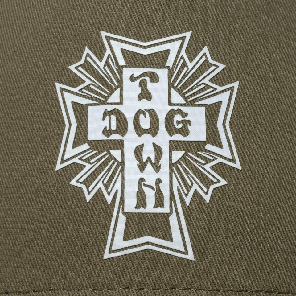 9FORTY A-Frame DOG TOWN ドッグタウン クロスロゴ モス - 13772622-OSFM | NEW ERA ニューエラ公式オンラインストア