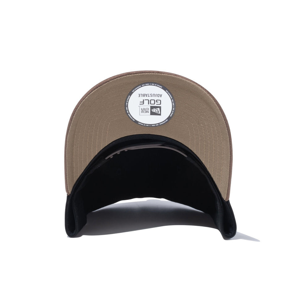 【ゴルフ】 9FORTY A-Frame Duck Canvas ダックキャンバス ブラック モカスウェードバイザー - 13762989-OSFM | NEW ERA ニューエラ公式オンラインストア