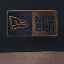 【ゴルフ】 9FORTY A-Frame Duck Canvas ダックキャンバス ブラック モカスウェードバイザー - 13762989-OSFM | NEW ERA ニューエラ公式オンラインストア