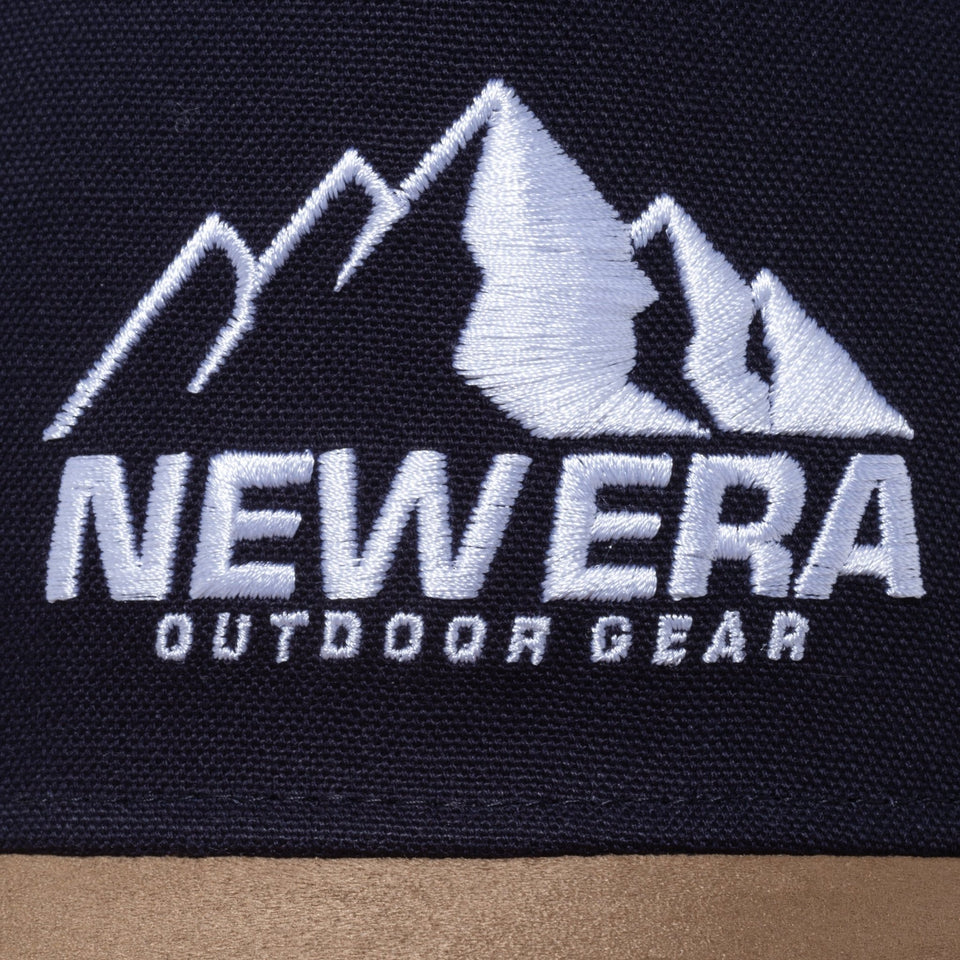 9FORTY A-Frame Duck Canvas ダックキャンバス ネイビー タンバイザー【ニューエラアウトドア】 - 13772450-OSFM | NEW ERA ニューエラ公式オンラインストア