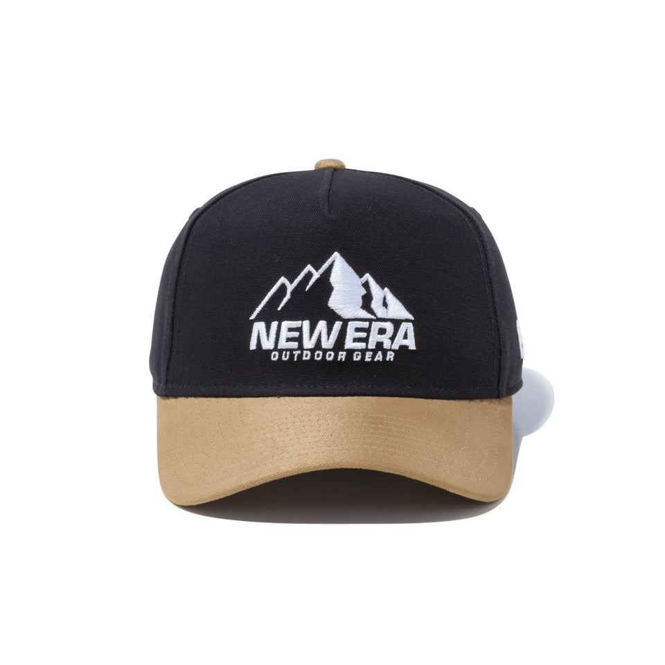 9FORTY A-Frame Duck Canvas ダックキャンバス ネイビー タンバイザー【ニューエラアウトドア】 - 13772450-OSFM | NEW ERA ニューエラ公式オンラインストア