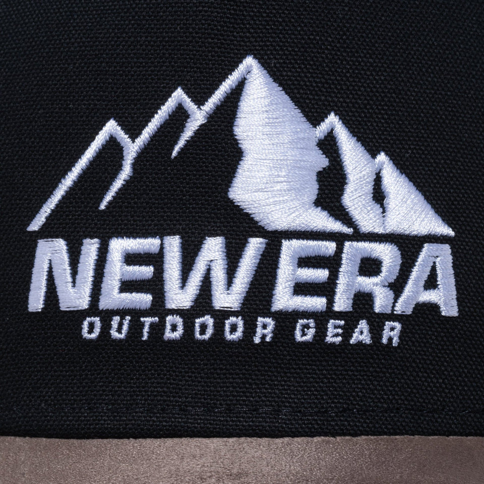 9FORTY A-Frame Duck Canvas ダックキャンバス ブラック グレーアンダーバイザー【ニューエラアウトドア】 - 13772452-OSFM | NEW ERA ニューエラ公式オンラインストア