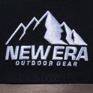 9FORTY A-Frame Duck Canvas ダックキャンバス ブラック グレーアンダーバイザー【ニューエラアウトドア】 - 13772452-OSFM | NEW ERA ニューエラ公式オンラインストア