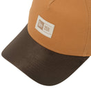 9FORTY A-Frame Duck Canvas Hunting ウーブンパッチ ダックキャンバス ライトブロンズ ブラウンスウェードバイザー - 13750995-OSFM | NEW ERA ニューエラ公式オンラインストア