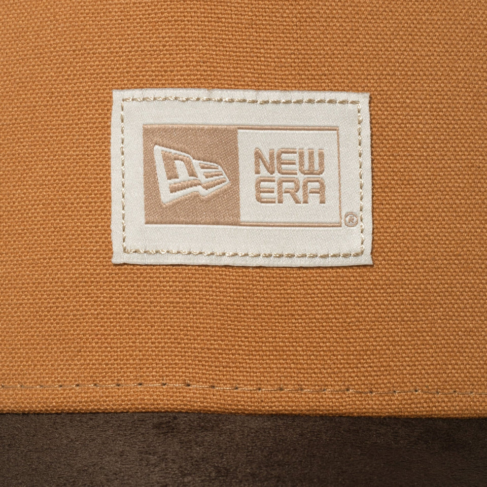 9FORTY A-Frame Duck Canvas Hunting ウーブンパッチ ダックキャンバス ライトブロンズ ブラウンスウェードバイザー - 13750995-OSFM | NEW ERA ニューエラ公式オンラインストア