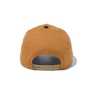 9FORTY A-Frame Duck Canvas Hunting ウーブンパッチ ダックキャンバス ライトブロンズ ブラウンスウェードバイザー - 13750995-OSFM | NEW ERA ニューエラ公式オンラインストア