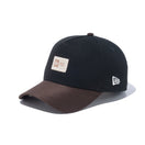 9FORTY A-Frame Duck Canvas Hunting ウーブンパッチ ダックキャンバス ブラック ブラウンスウェードバイザー - 13750996-OSFM | NEW ERA ニューエラ公式オンラインストア