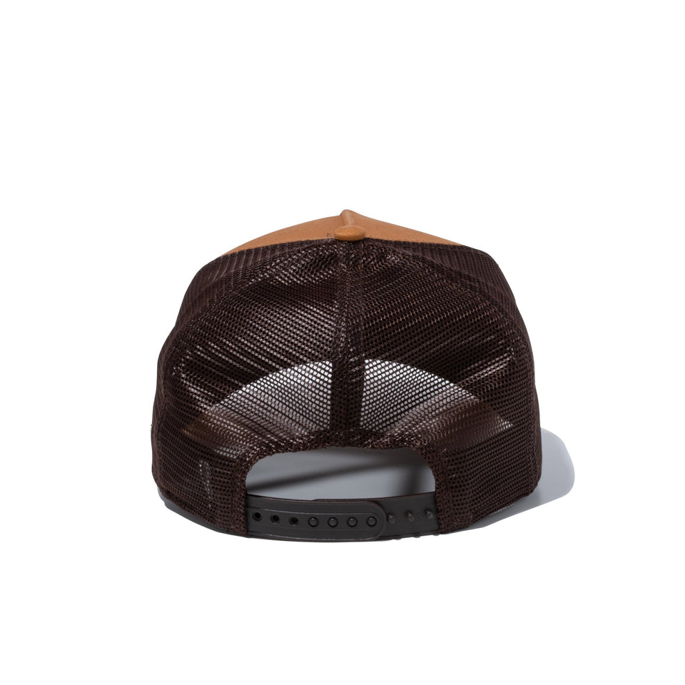 9FORTY A-Frame トラッカー Duck Canvas ダックキャンバス NEW ERA NEW YORK EST.1920 ライトブロンズ - 13515936-OSFM | NEW ERA ニューエラ公式オンラインストア