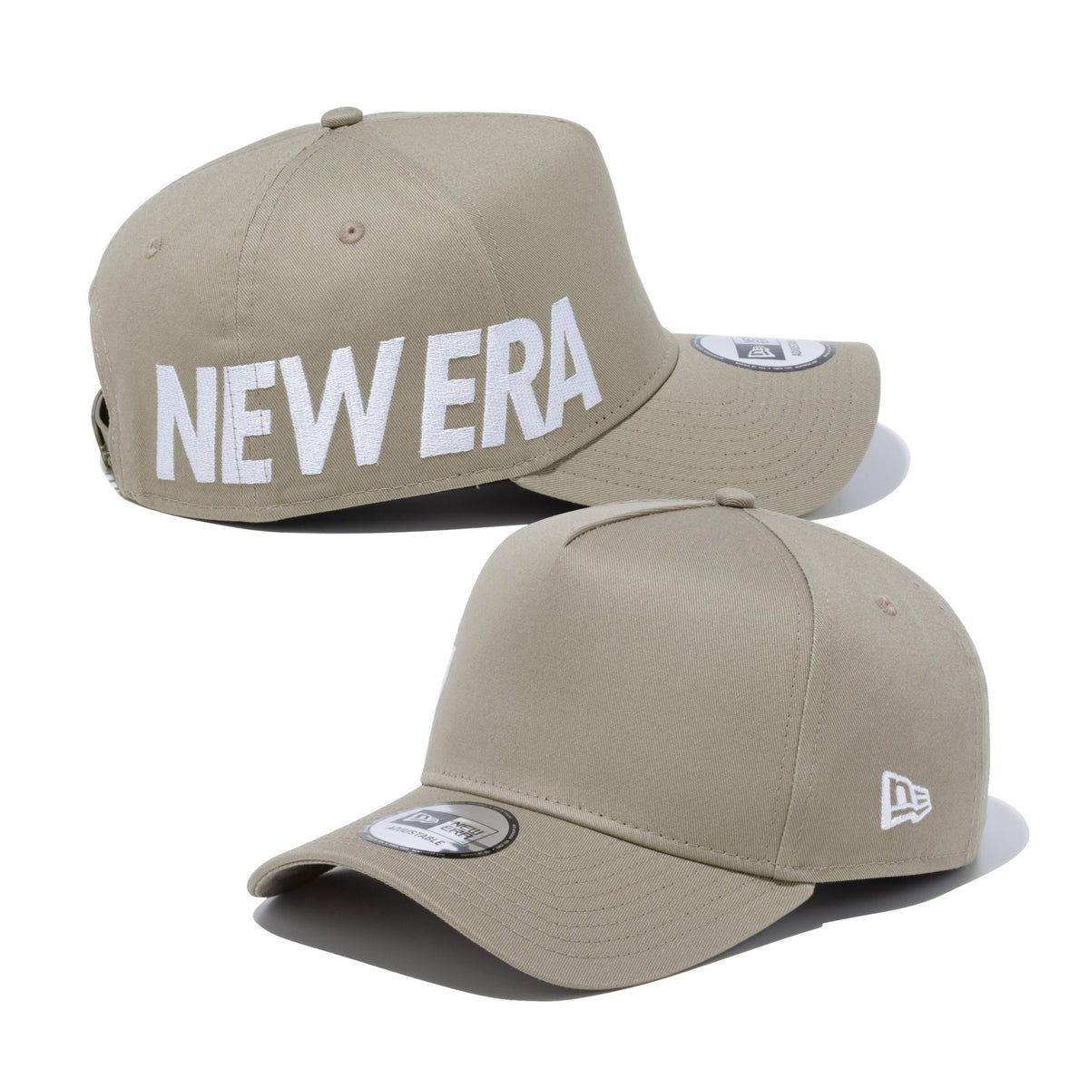 ★人気★【New era】★ESSENTIAL COLLECTION LONG SLEEV.E★ 9FORTY A-Frame Essential エッセンシャル ペブル | ニューエラ