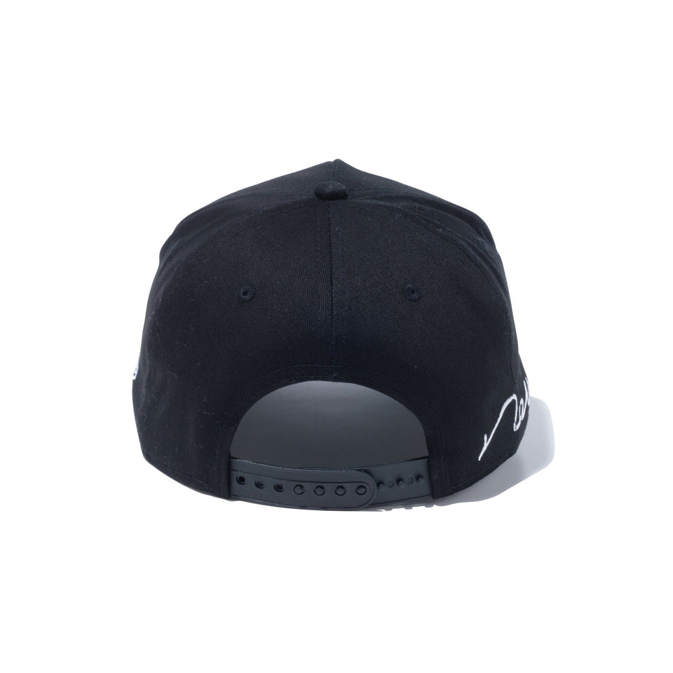 9FORTY A-Frame Essential エッセンシャル スクリプトロゴ ブラック - 13750647-OSFM | NEW ERA ニューエラ公式オンラインストア