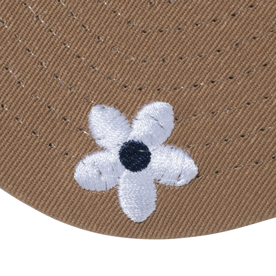 9FORTY A-Frame トラッカー Flower Embroidery ウーブンパッチ カーキ - 14109723-OSFM | NEW ERA ニューエラ公式オンラインストア