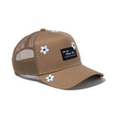 9FORTY A-Frame トラッカー Flower Embroidery ウーブンパッチ カーキ - 14109723-OSFM | NEW ERA ニューエラ公式オンラインストア