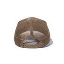 9FORTY A-Frame トラッカー Flower Embroidery ウーブンパッチ カーキ - 14109723-OSFM | NEW ERA ニューエラ公式オンラインストア