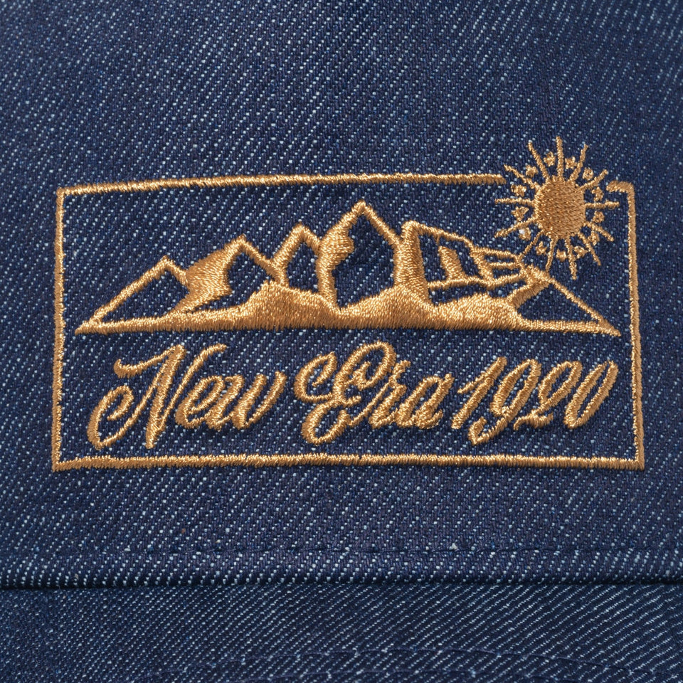 9FORTY A-Frame トラッカー Function Side Loop Mountain Range デニム 【ニューエラアウトドア】 - 13772433-OSFM | NEW ERA ニューエラ公式オンラインストア