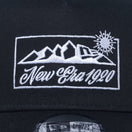 9FORTY A-Frame トラッカー Function Side Loop Mountain Range ブラック 【ニューエラアウトドア】 - 13772434-OSFM | NEW ERA ニューエラ公式オンラインストア