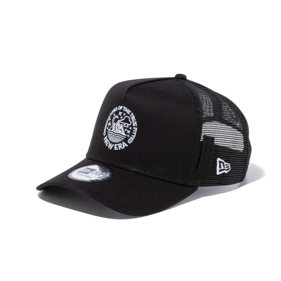 9FORTY A-Frame トラッカー Function Side Loop Starry Night Logo ブラック 【ニューエラアウトドア】 - 13516251-OSFM | NEW ERA ニューエラ公式オンラインストア