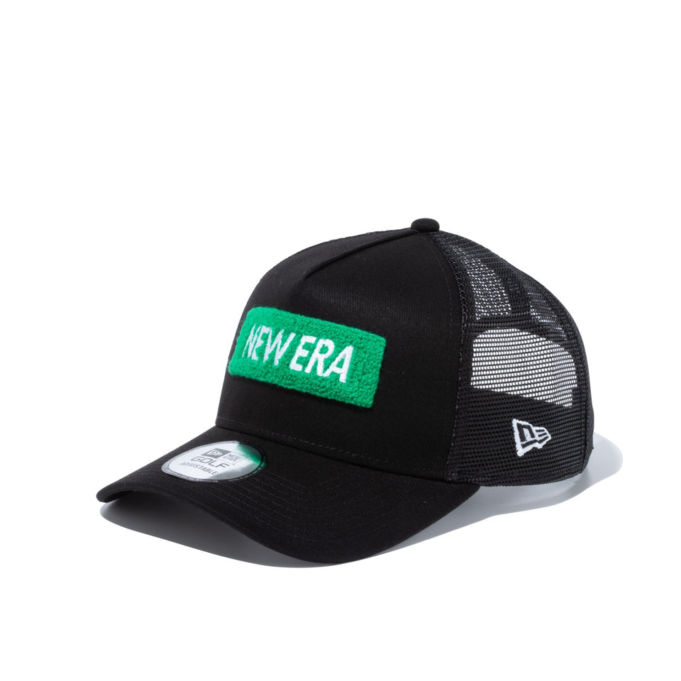 【ゴルフ】 9FORTY A-Frame トラッカー Grass Logo ブラック - 13059069-OSFM | NEW ERA ニューエラ公式オンラインストア