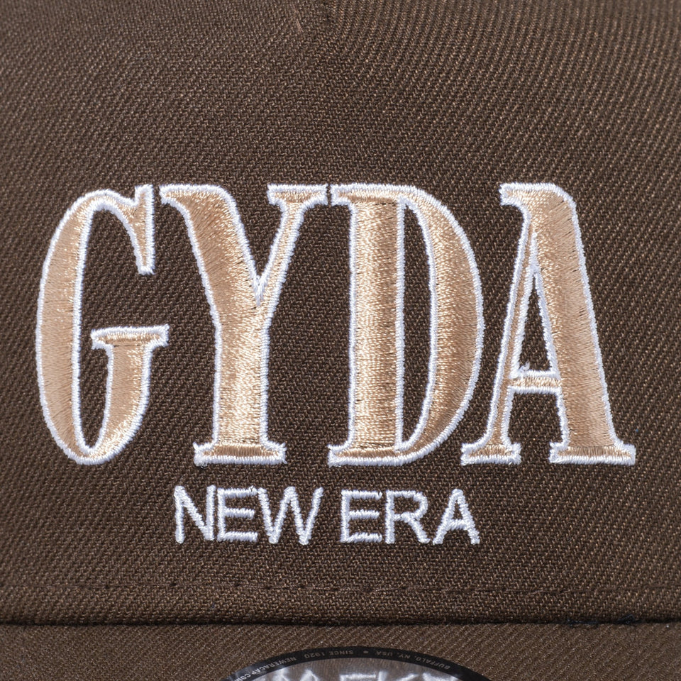 9FORTY A-Frame GYDA ジェイダ ロゴ ウォルナット - 13328315-OSFM | NEW ERA ニューエラ公式オンラインストア
