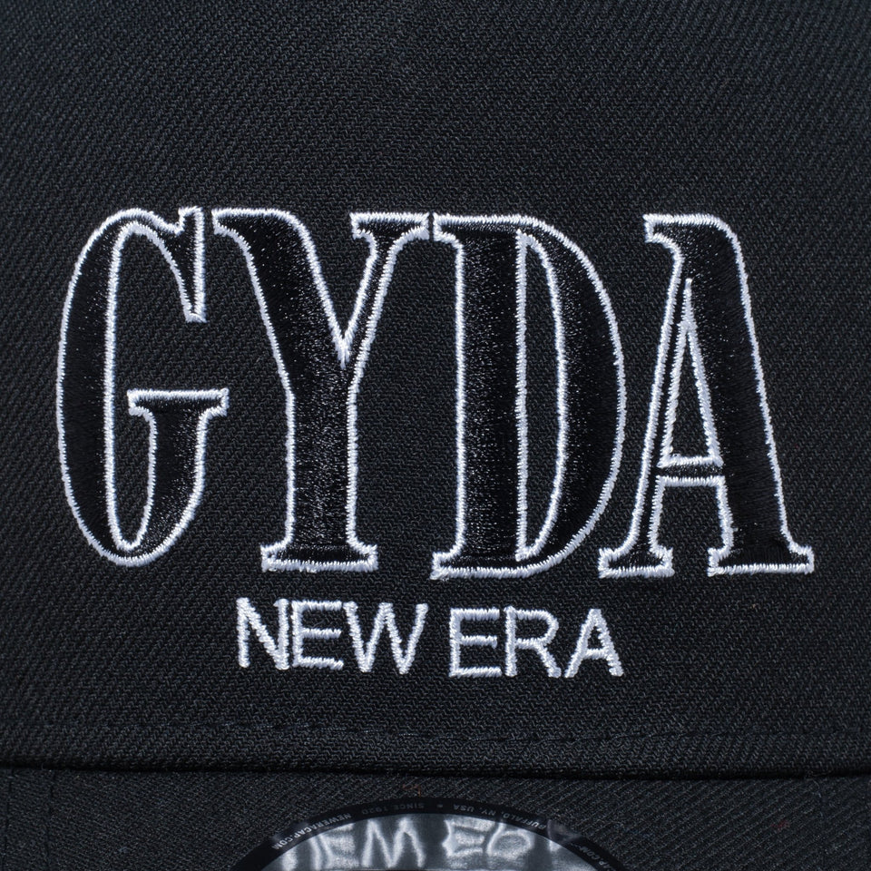 9FORTY A-Frame GYDA ジェイダ ロゴ ブラック - 13328316-OSFM | NEW ERA ニューエラ公式オンラインストア