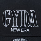 9FORTY A-Frame GYDA ジェイダ ロゴ ブラック - 13328316-OSFM | NEW ERA ニューエラ公式オンラインストア