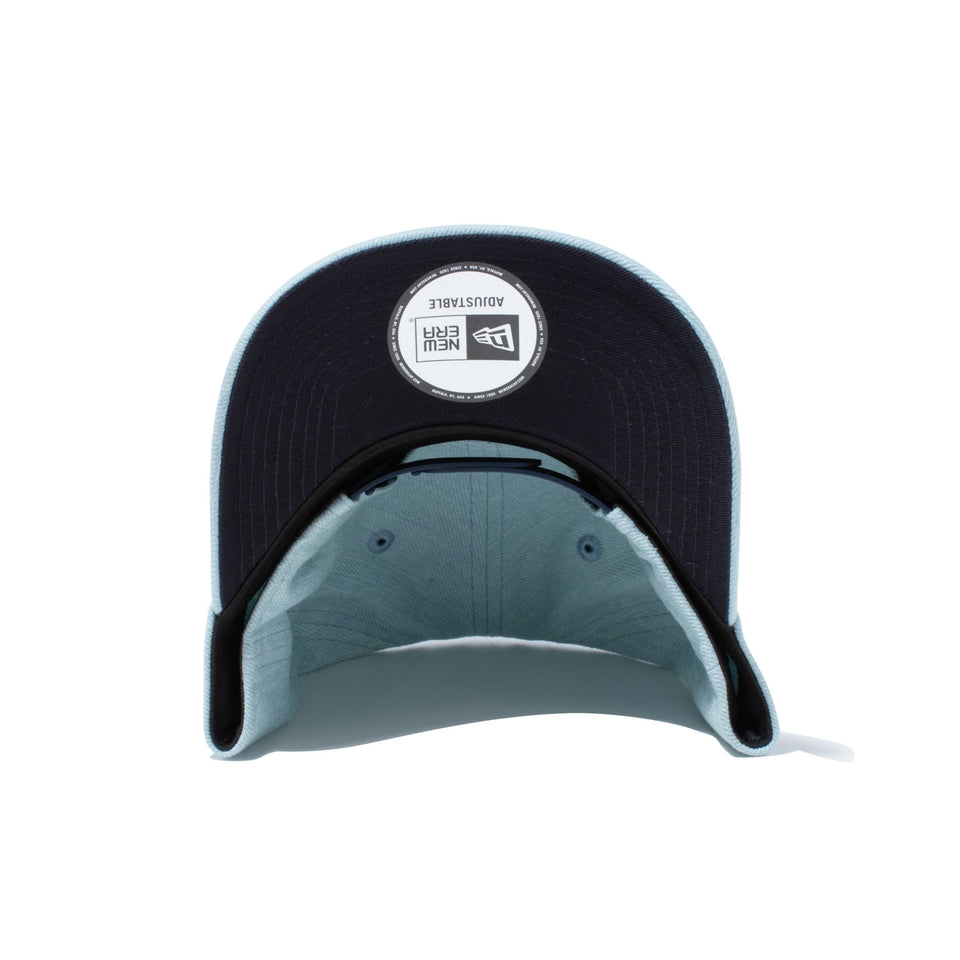 9FORTY A-Frame Handwritten Metal Logo メタルロゴ ウォッシュドデニム - 13328280-OSFM | NEW ERA ニューエラ公式オンラインストア