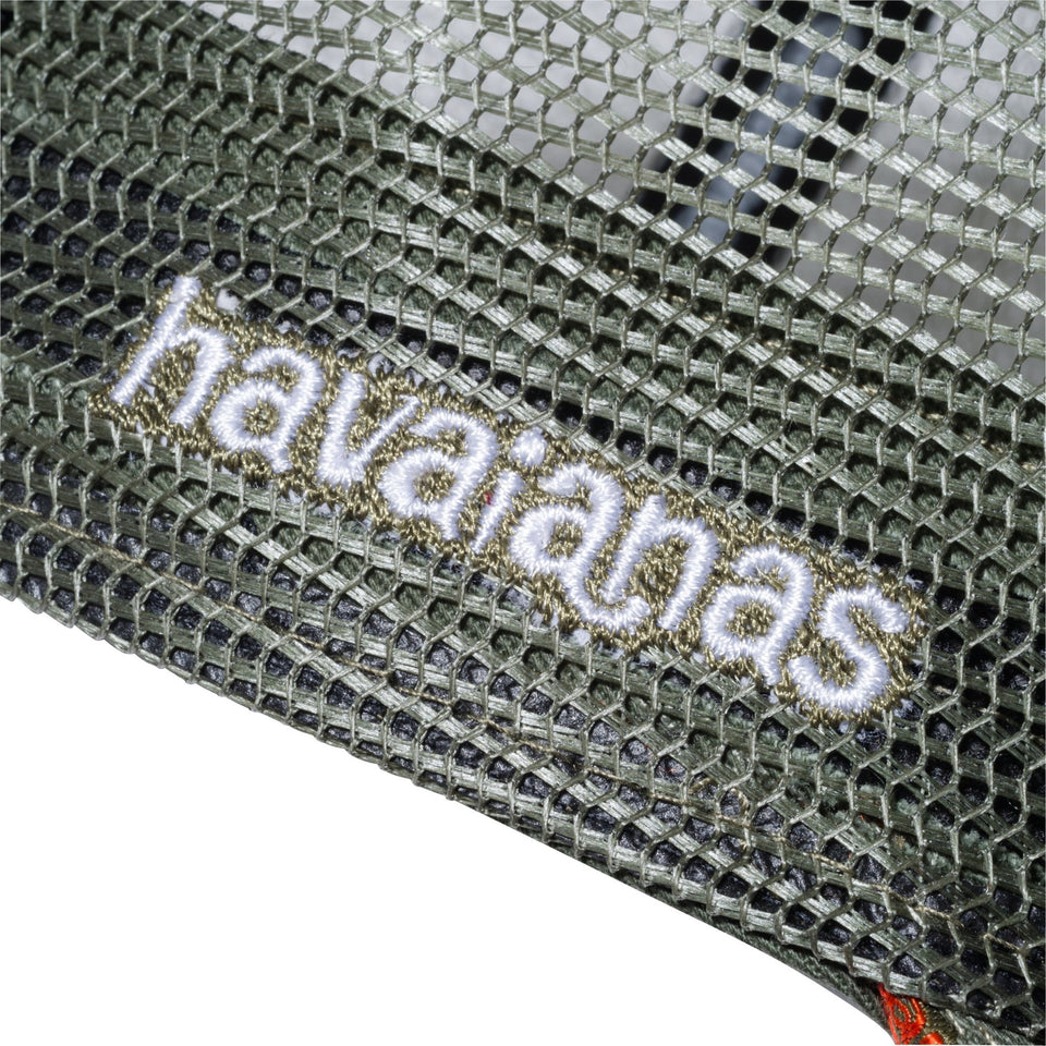 9FORTY A-Frame トラッカー havaianas ハワイアナス オリジナルロゴ アーミーグリーン - 12551298-OSFM | NEW ERA ニューエラ公式オンラインストア
