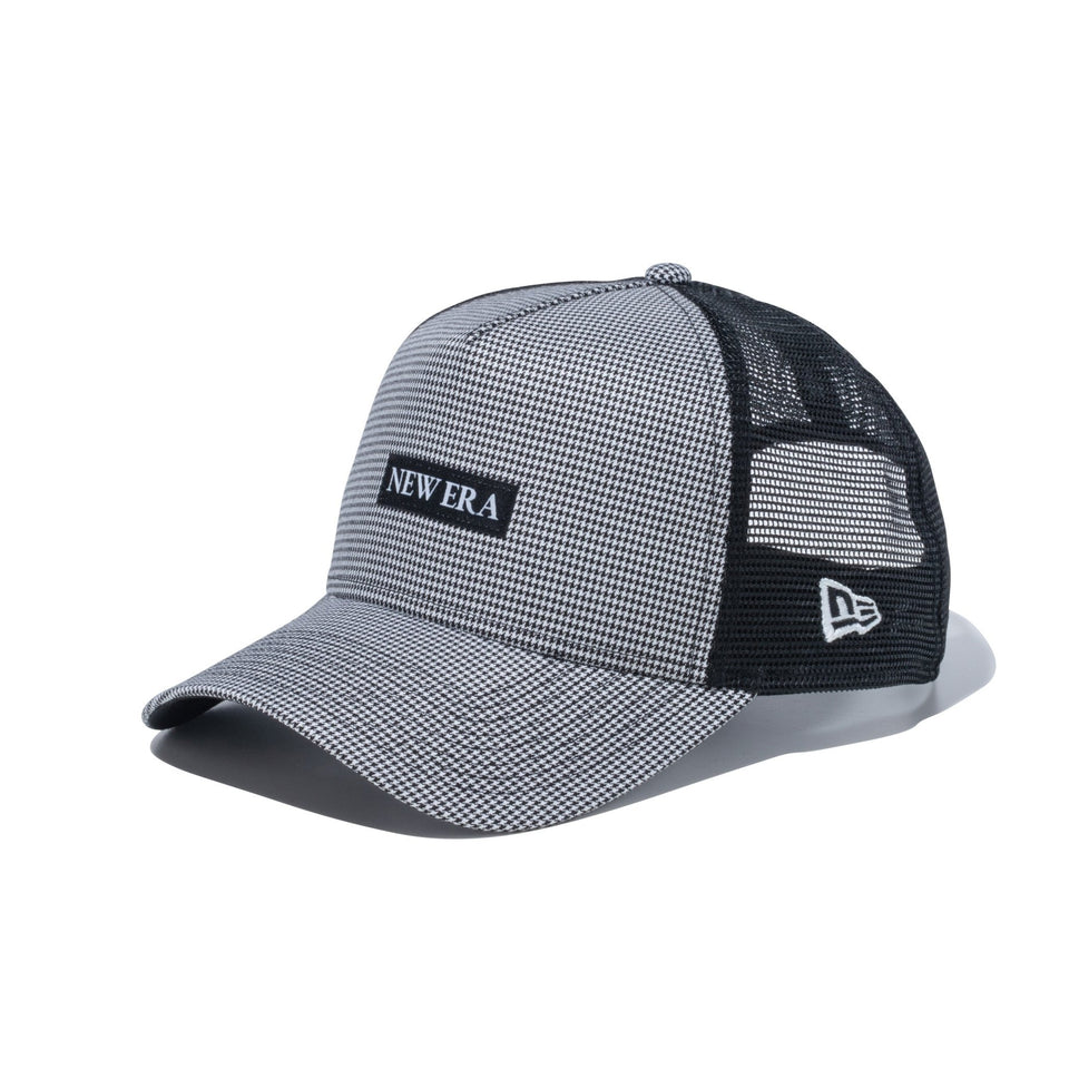 【ゴルフ】9FORTY A-Frame トラッカー Houndtooth ハウンズトゥース ブラック - 14109252-OSFM | NEW ERA ニューエラ公式オンラインストア