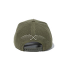 【ゴルフ】 9FORTY A-Frame Laser Perforated ボックスロゴ オリーブ × クロームホワイト/ニューオリーブ - 13517972-OSFM | NEW ERA ニューエラ公式オンラインストア
