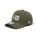 【ゴルフ】 9FORTY A-Frame Laser Perforated ボックスロゴ オリーブ × クロームホワイト/ニューオリーブ - 13517972-OSFM | NEW ERA ニューエラ公式オンラインストア