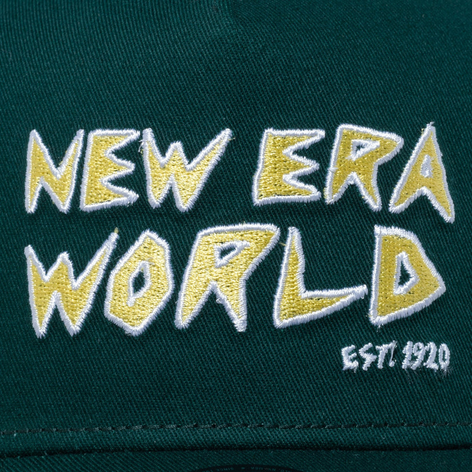 9FORTY A-Frame トラッカー Los Angeles NEW ERA WORLD ダークグリーン - 13518059-OSFM | NEW ERA ニューエラ公式オンラインストア