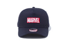 9FORTY A-Frame MARVEL マーベル ロゴ ネイビー - 12154535-OSFA | NEW ERA ニューエラ公式オンラインストア